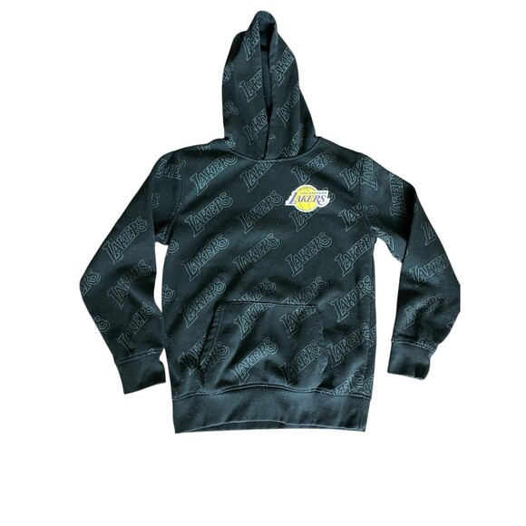 NBA Other - NBA Los Angeles Lakers Hoodie Sweater Print All Over SZ L (14-16)